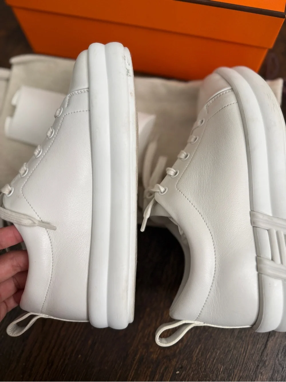 Hermes happy sneaker in perfect condition - Picture 3 of 6